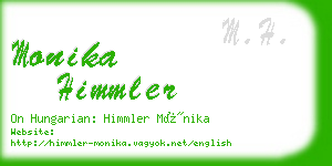 monika himmler business card